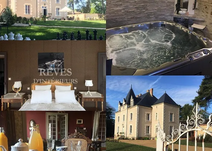 Le Petit Chateau Des Cedres بيت للعطل Mouchamps